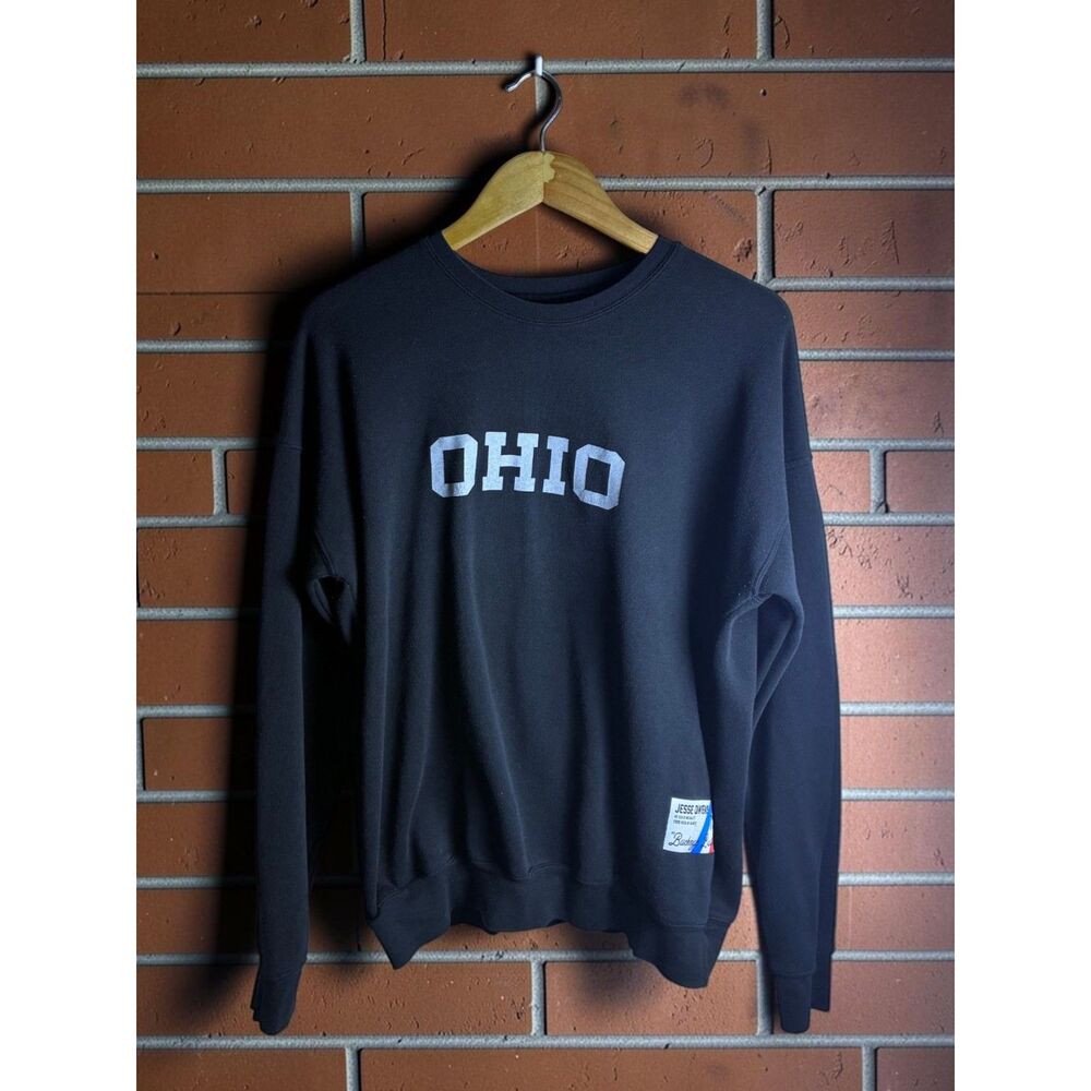 Rudis Ohio Jesse Owens Buckeye Bullet Crewneck Sweatshirt Men's Large